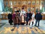Акция « За жизнь» прошла в храме Донской иконы Божией Матери г. Новошахтинска