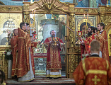 Праздников Праздник и Торжество из Торжеств. В праздник Светлого Христова Воскресения в Покровском кафедральном соборе г. Шахты состоялось торжественное богослужение