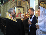 Епископ Шахтинский и Миллеровский Симон совершил таинство Венчания в Покровском кафедральном соборе г. Шахты