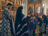 Епископ Симон совершил вечерню с чином прощения в Покровском кафедральном соборе г. Шахты