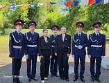 Посвящение в казачата в школе №22 города Гуково