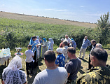 Освящение источника в хуторе Горбатовский