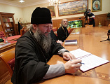 Председатель епархиального отдела религиозного образования и катехизации принял участие в вебинаре «Участие епархий в международном этапе образовательных чтений Русской Православной Церкви»