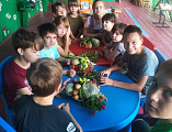 Тематический урок для детей из приюта Огонёк п. Каменоломни, посвященный Преображению Господню