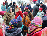 Состоялось открытие Масленичных гуляний в приходе храма Великомученика Пантелеимона г. Гуково