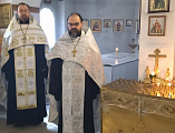 В день 6-й годовщины обретения честных останков иеромонаха Серафима (Калинина) в Донском храме г. Новошахтинска соборно отслужена панихида