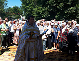 Престольный праздник в честь Рождества великого пророка Предтечи и Крестителя Господня Иоанна молитвенно отметили в ст. Боковской