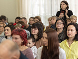 Ко Дню матери в воскресной школе «Покров» состоялось мероприятие «Трижды священное слово – Женщина – Мама»