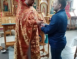 Традиционная встреча и приведение к присяге казаков станицы Мало-Несветаевская