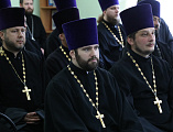 Епископ Шахтинский и Миллеровский Симон вручил удостоверения второму потоку курсов повышения квалификации для духовенства Шахтинской епархии