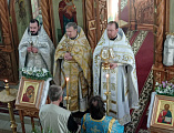 Божественной литургией и литией почтили память местночтимого исповедника Христова и подвижника Донбасса иеромонаха Серафима (Калинина)