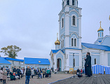 Праздничное мероприятие, посвященное Покрову Пресвятой Богородицы, состоялось на Соборной площади г. Шахты