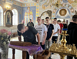 Духовно-нравственная беседа казачат с духовником