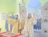 Преосвященнейший епископ Симон совершил воскресную Божественную литургию в храме праведного Иосифа Обручника города Шахты