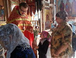 В Никольском храме города Шахты отметили праздник в честь святых мучениц Веры, Надежды, Любови и матери их Софии