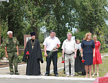  В День памяти и скорби на площади им. Докукина г. Зверево прошло торжественное мероприятие и Всероссийская военно-патриотическая акция «Горсть Памяти»