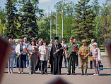 Молитва и память: Церковь с теми, кто защищал Отечество. В городе Шахты почтили память ветеранов боевых действий