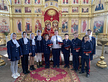 Престольный праздник отметили в приделе Успенского храма станицы Калитвенской в день памяти вмч. Димитрия Солунского