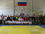 Участников регионального турнира по казачьему рукопашному бою на открытии турнира напутствовал духовник Православного войска казаков Дона протоиерей Михаил Борисенко