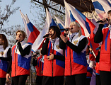 В Новошахтинске состоялся митинг в поддержку Российской Армии