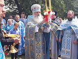 В хаме Владимирской иконы Божией Матери хутора Можаевка было совершено празднование престольного торжества