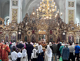 Воспитанники воскресной школы «Азы Православия» подготовили праздничное поздравление