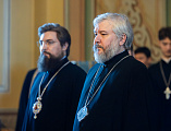 В канун праздника Донской иконы Божией Матери Преосвященнейший Симон епископ Шахтинский и Миллеровский сослужил Главе Донской митрополии в Ростовском кафедральном соборе