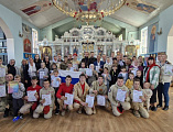 Встреча с волонтерами прошла в храме Архистратига Михаила поселка Каменоломни
