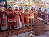 Соборное богослужение и собрание духовенства Каменск-Шахтинского благочиния