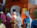 В день памяти святых мучеников Адриана и Наталии в х. Арпачин Багаевского благочиния приход отметил престольный праздник