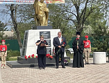 В станице Бессергеневской у памятника погибшим воинам состоялся торжественный митинг, посвященный великому подвигу нашего народа