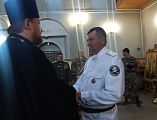 Традиционная встреча и приведение к присяге казаков станицы Мало-Несветаевской