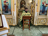 В праздник Пятидесятницы Преосвященнейший епископ Симон совершил Божественную литургию в храме Святой Троицы города Каменск-Шахтинский