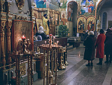 В Покровском кафедральном соборе г. Шахты совершен Новогодний молебен на благословение грядущего года