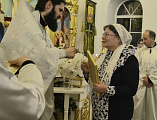 В ночь на 7 января под сводами Свято-Троицкого храма прошла торжественная рождественская литургия