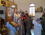 Иеромонах Николай (Наметышев) поздравил военнослужащих 30033 войск национальной гвардии РФ с праздником Богоявления