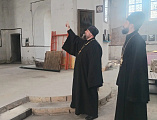 Благочинный Нижнедонского округа посетил храм Покрова Пресвятой Богородицы в станице Кривянской