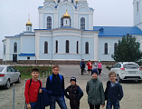 Ученики воскресной школы храма Архангела Михаила станицы Вешенская посетили с экскурсией парк Лога в хуторе Старая Станица 