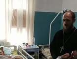 В праздник Торжества Православия священник посетил пациентов хосписа Багаевского района