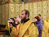 В Покровском кафедральном соборе города Шахты совершен молебен на новолетие