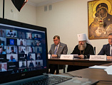 Председатель епархиального Отдела религиозного образования принял участие в первом заседании оргкомитета XXVI Димитриевских образовательных чтений «К 350-летию со дня рождения Петра I: секулярный мир и религиозность»