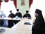Епархиальный совет, посвященный вопросам предосторожности в связи с угрозой распространения коронавирусной инфекции, состоялся в Шахтинской епархии