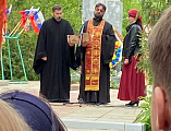 Протоиерей Игорь Жевердан принял участие в параде ко Дню Победы