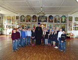 Ученики Казанской школы посетили с экскурсией храм святителя Николая Чудотворца в хуторе Тубянском