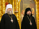 Преосвященнейший епископ Симон сослужил Предстоятелю Русской Церкви за освящением кафедрального собора Рождества Пресвятой Богородицы г. Ростова-на-Дону