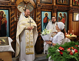 Поздравления с 20-летием назначения настоятелем Донского храма принял протоиерей Роман Амплеев