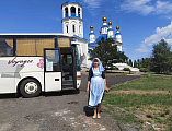 Детей из Донбасса встретили в Донском храме Новошахтинска