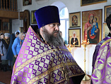 В день памяти преподобного Павла Таганрогского епископ Шахтинский и Миллеровский Симон совершил Божественную литургию в храме свт. Тихона Задонского пос. Тарасовский
