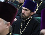 Сотрудник ОВЦС диакон Фёдор Шульга выступил перед духовенством Шахтинской епархии на тему «Позиция Русской Православной Церкви в сфере межправославных отношений и деятельность Отдела внешних церковных связей»