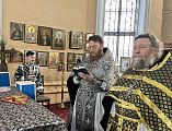 Соборное богослужение духовенства Чернышевского благочиния